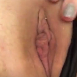Do U Like My Black Panties - Masturbation, Shaved, Amateur, touching pussy