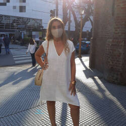 Pic #1Enjoying A Relaxed Walk - Pantieless Girls, Public Exhibitionist, Flashing, High Heels Amateurs, Outdoors, Amateur, Shaved