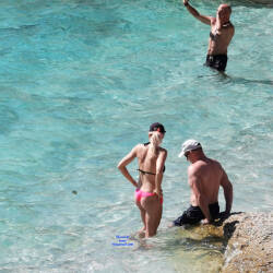 Pic #3 Hot Croatian Beach Girl - Beach, Blonde, Outdoors, Bikini Voyeur