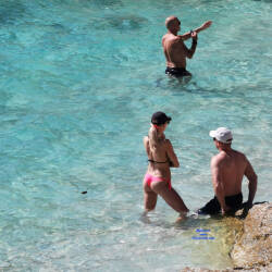 Pic #6 Hot Croatian Beach Girl - Beach, Blonde, Outdoors, Bikini Voyeur