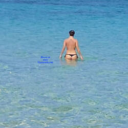 Pic #2 Spiaggia Sardegna - Topless Girls, Beach, Brunette, Outdoors, Amateur