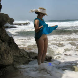 Pic #7 Vacation Pics - Nude Amateurs, Beach, Big Tits, Brunette, Mature, Outdoors, Bush Or Hairy, Amateur