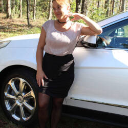 Pic #1 We  Have A Birthday On The Same Day, But Years Apart - Brunette, Lingerie, Amateur