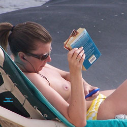 Pic #2 The View - Topless Girls, Big Tits, Brunette, Outdoors, Voyeur