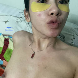 Pic #6 My Friend - Nude Friends, Brunette, Small Tits, Amateur, Body Piercings