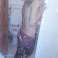 Pic #2 Naughty Romanian Co-worker Cristina - Brunette, Small Tits, Amateur, Tattoos