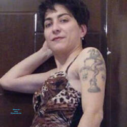 Pic #9 Naughty Romanian Co-worker Cristina - Brunette, Small Tits, Amateur, Tattoos