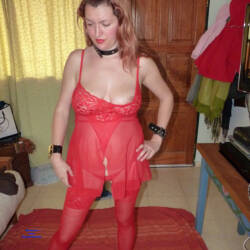 Pic #2 Me - Big Tits, Lingerie, Redhead, Amateur