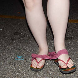 Pic #4 Strip Out At Night - Outdoors, Shaved, Amateur