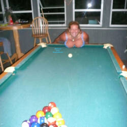 Pic #5 Time To Play Pool - Topless Amateurs, Big Tits, Blonde, Mature, Amateur