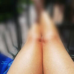 Pic #5 The Pussy On Air... Of My Sweet Doll - Outdoors, Amateur