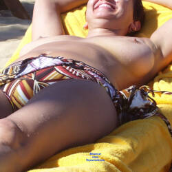 Pic #3 Beach - Topless Amateurs, Beach, Big Tits, Outdoors, Amateur