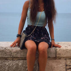 Pic #5 My Italian Teen Friend Rosa 2 - Brunette, Outdoors, Dressed, Amateur, Teens