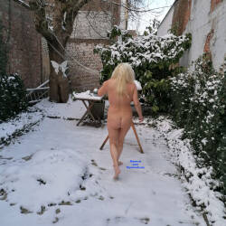 Pic #1 Winter Is Coming - Nude Amateurs, Big Tits, Blonde, Mature, Outdoors, Shaved, Amateur