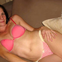 Pic #3 Couch Fun - Brunette, Lingerie, Amateur, Wives In Lingerie