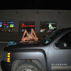 Pic #5 Pickup Pics - Nude Girls, Big Tits, Brunette, Public Exhibitionist, Outdoors, Amateur, Tattoos