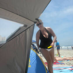Pic #5 Beach - Beach, Big Tits, Outdoors, Beach Voyeur