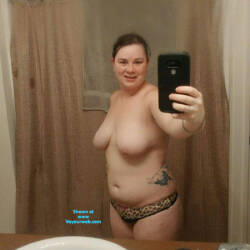 Pic #6 Next Door Stripper Neighbor - Topless Friends, Big Tits, Brunette, Amateur