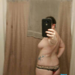 Pic #7 Next Door Stripper Neighbor - Topless Friends, Big Tits, Brunette, Amateur