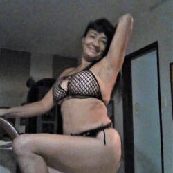 Pic #3 La Tetona 2 - Big Tits, Brunette, Lingerie, See Through, Amateur, Mature