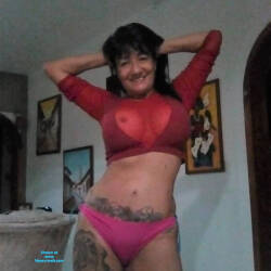 Pic #9 La Tetona 2 - Big Tits, Brunette, Lingerie, See Through, Amateur, Mature