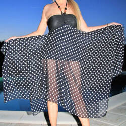Pic #1 Little Black Dress - Blonde, Mature, Amateur