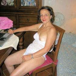 Pic #2 Naked Daniela - Nude Wives, Brunette, Bush Or Hairy, Amateur, Medium Tits