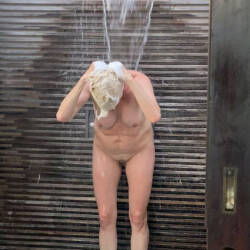 Pic #2 Latest Updates On The Poolside - Nude Amateurs, Big Tits, Blonde, Mature, Outdoors, Amateur