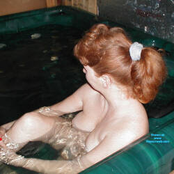 Pic #3 Hot Tub Time - Nude Amateurs, Big Tits, Mature, Redhead, Amateur