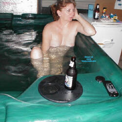 Pic #4 Hot Tub Time - Nude Amateurs, Big Tits, Mature, Redhead, Amateur
