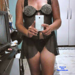 Pic #4 Safada - Wives In Lingerie, Big Tits, Brunette, Lingerie, Amateur