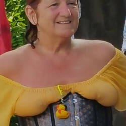 Pic #6 Almost That Time Of Year - Nude Amateurs, Big Tits, Mature, Outdoors, Redhead, Amateur