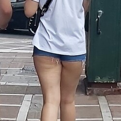 A neighbor's ass - IOANNA