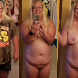 Pic #9 Dressed Undressed - Nude Amateurs, Bbw, Big Tits, Blonde, Outdoors, Amateur