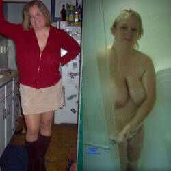 Pic #2 Dressed Undressed - Nude Amateurs, Bbw, Big Tits, Blonde, Outdoors, Amateur