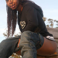 Pic #8 Without Panties At The Beach - Pantieless Girls, Ebony, Outdoors, Bush Or Hairy, Amateur, No Panties On