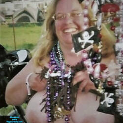 Pic #8 Dusty Large Tits In Public - Topless Girls, Big Tits, Blonde, Outdoors, Amateur