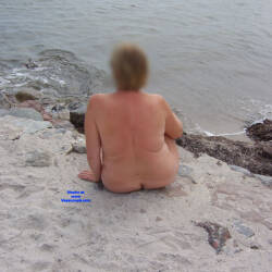 Pic #1 Beach Day - Nude Wives, Bbw, Big Tits, Mature, Outdoors, Shaved, Amateur