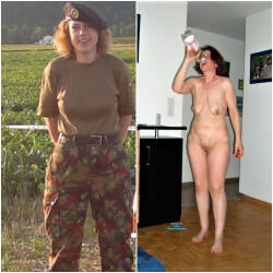 Pic #4 Army - Amateur, Bush Or Hairy, Close-ups, Hanging Tits, Pussy, Vintage Nude Pics, Medium Tits