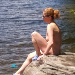 Pic #4 Marie's favorite spot - Amateur, Hanging Tits, Medium Tits, Milf Ass, Nature, Nude Amateurs, Beach, Beach Pussy, Beautiful Ass, Big Ass, Blonde, Hard Nipples