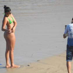 Pic #5 JANGA BEACH, BRAZIL 26 - Beach, Big Ass, Bikini Voyeur, Round Ass, Wife/wives