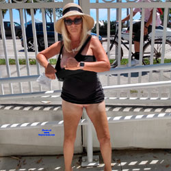 Playing by the highway - Big Tits, Masturbation, No Panties On, Nude Amateurs, Outdoors, Shaved, touching pussy, Amateur, Blonde, Cunt Pics, Flashing, Flashing Tits, Hanging Tits, Natural Tits, Pussy