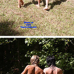 Pic #10 Water Playing - Beautiful Ass, Firm Ass, Girl On Girl, Hard Nipples, Long Legs, Pussy, Shaved, Tattoos, Wet, Wet Pussy Pic, Wet Tits