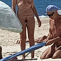 Pic #3 atlantic french coast - Outdoors, Vintage Nude Pics, Beach, Bush Or Hairy, Natural Tits, Pussy, Small Tits