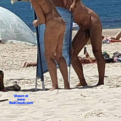 Pic #4 atlantic french coast - Outdoors, Vintage Nude Pics, Beach, Bush Or Hairy, Natural Tits, Pussy, Small Tits