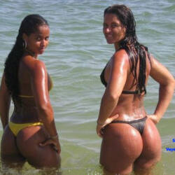 Pic #7 BRAZILIANS GIRLS - Beach, Bikini Voyeur, Outdoors, Big Ass, Big Tits, Women In See Through Clothes, Wet, Wet Tits