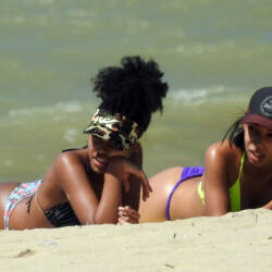 Pic #9 BRAZILIANS GIRLS - Beach, Bikini Voyeur, Outdoors, Big Ass, Big Tits, Women In See Through Clothes, Wet, Wet Tits