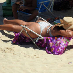Pic #3 PINA BEACH. BRAZIL 446 - Beach, Beach Pussy, Beach Voyeur, Big Ass, Bikini Voyeur, Brunette, Latina, Outdoors