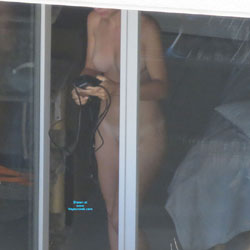 Pic #6 watching through the window - Natural Tits, Perky Boobs, Big Tits, Nude Amateurs, Voyeur