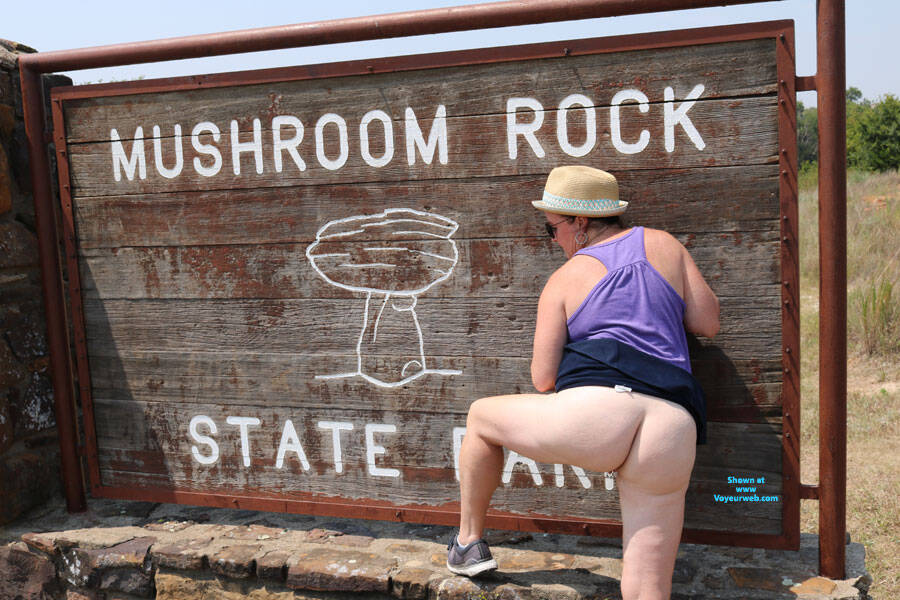 Mushroom Rock , Having Some Fun Outside